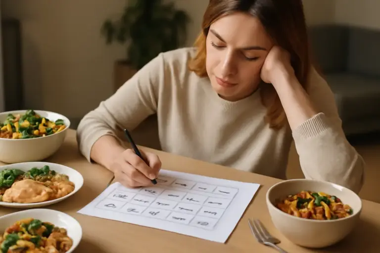 Menù settimanale equilibrato: il modello facile da seguire che riduce lo stress alimentare