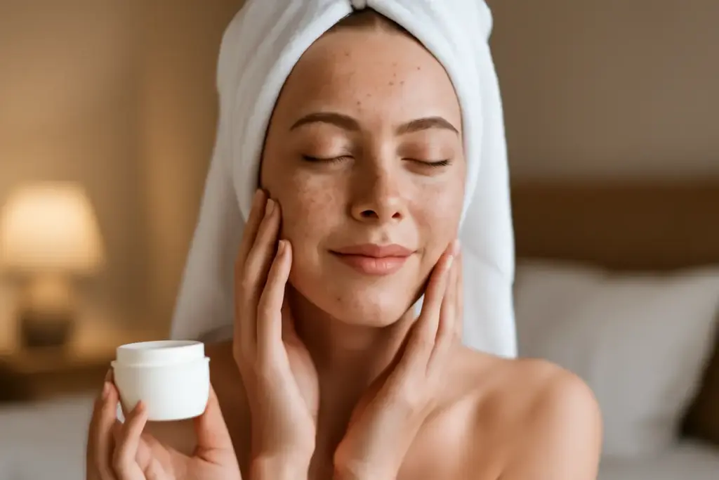 Esfoliazione viso senza stress: la tecnica dolce che non danneggia la barriera cutanea