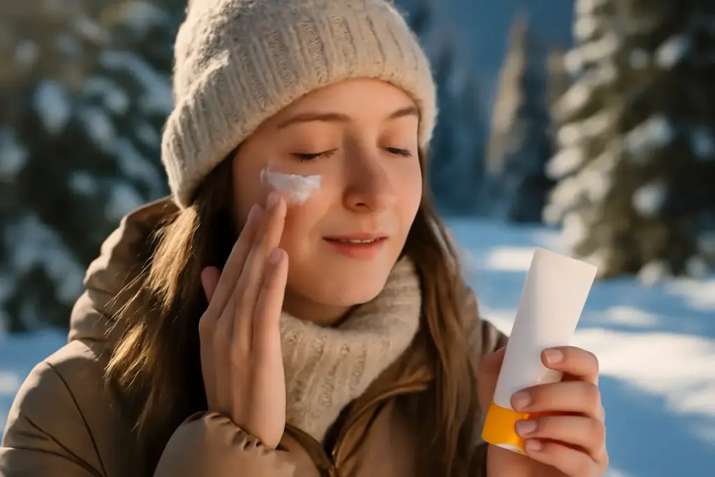 Protezione solare viso durante l’inverno: il motivo per cui non va mai saltata