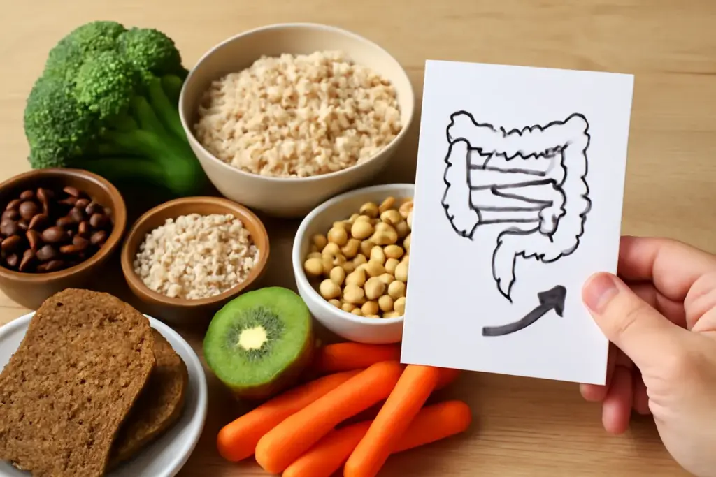 Alimenti ricchi di fibre per l’intestino: il trucco semplice che potenzia il transito